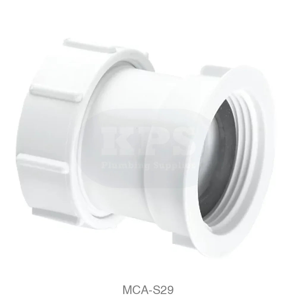 McAlpine S29 1.1/4in Straight Conn (250) Wastes & Traps