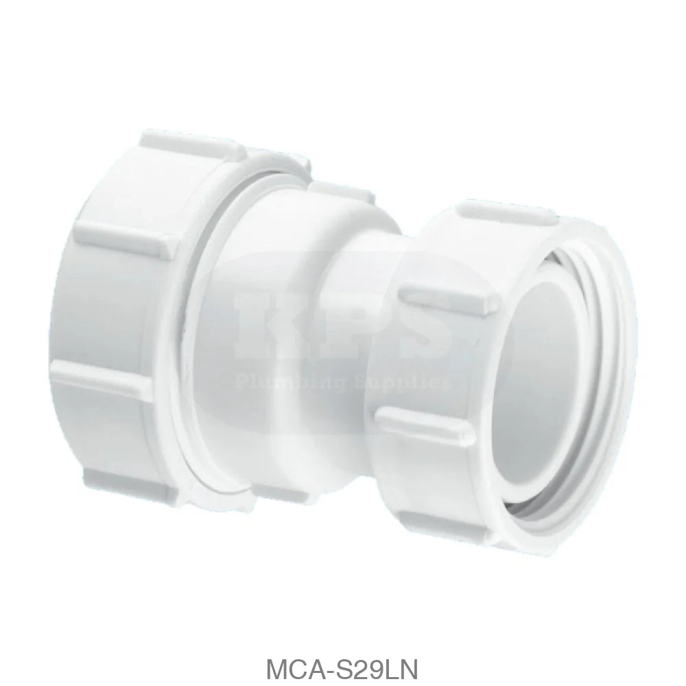 McAlpine S29-LN 1.1/4in Straight BSP Nut x Mult Wastes & Traps