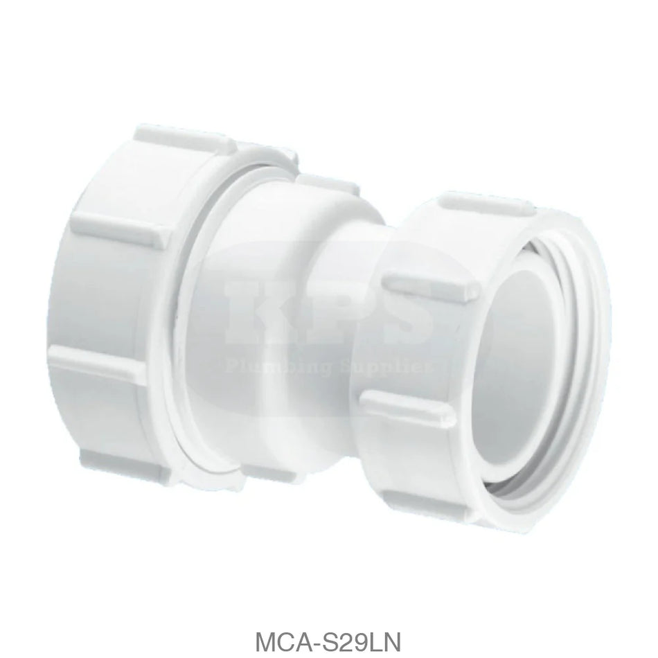 McAlpine S29-LN 1.1/4in Straight BSP Nut x Mult Wastes & Traps