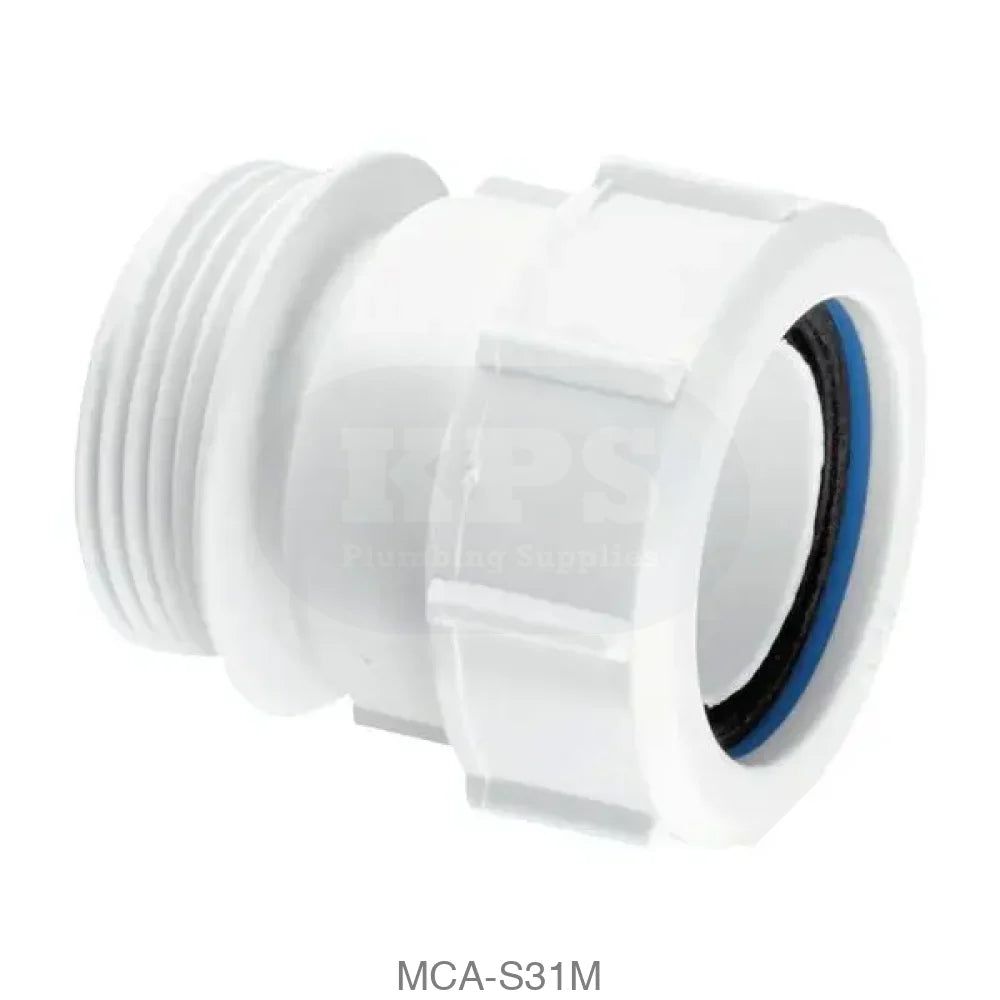 McAlpine S31M 1.1/4in Straight BSP MI x Mult Wastes & Traps