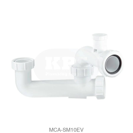 McAlpine SM10EV 1.1/2in Bath Trap Silent (70bx) Wastes & Traps