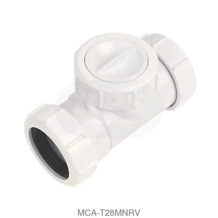 McAlpine T28M-NRV 1.1/2in NRV Tee (80) Wastes & Traps