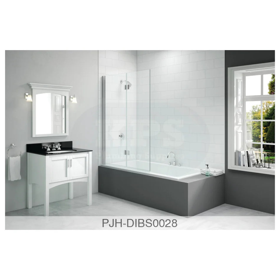 Mer Vivid B/S 900 X 1500 Rhd Sq Hinge 2Pnl Bathroom Brands