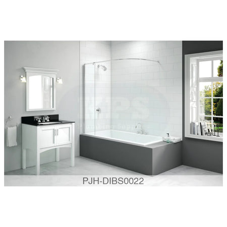 Mer Vivid B/Scree 300 x 1500 Curtain Rail Bathroom Brands