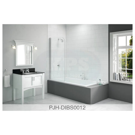 Mer Vivid B/Screen 800 x 1500 Curved Bathroom Brands