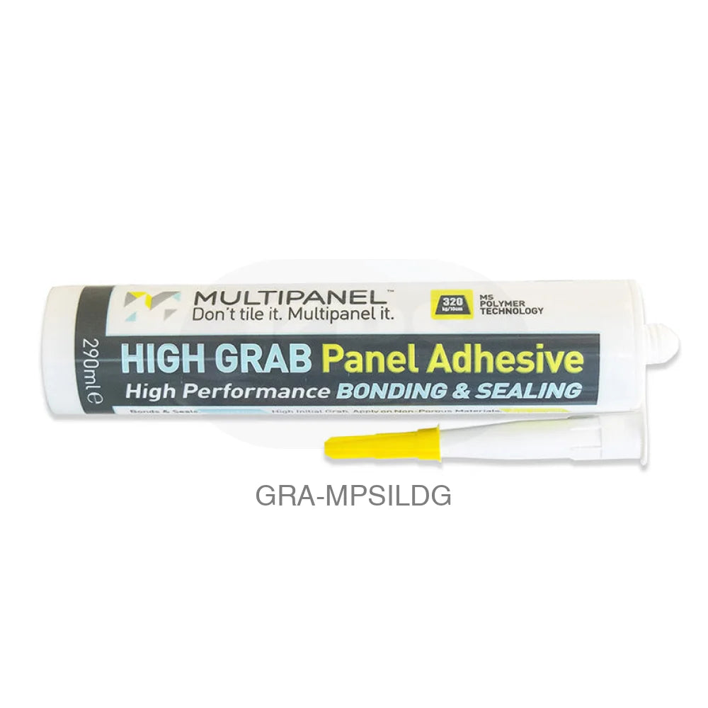 MULTIPANEL High Grab Adhesive & Sealant 290ml - Dark Grey Accessories