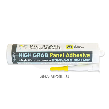 MULTIPANEL High Grab Adhesive & Sealant 290ml - Light Grey Accessories