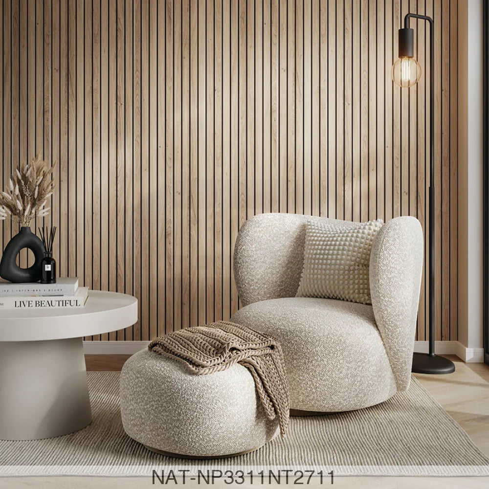 Naturepanel - Bleached Cuneo Oak (3311) - Hydro-Lock T&G - 2400 x 598 x 11mm - FSC Mix 70% Wall Panels