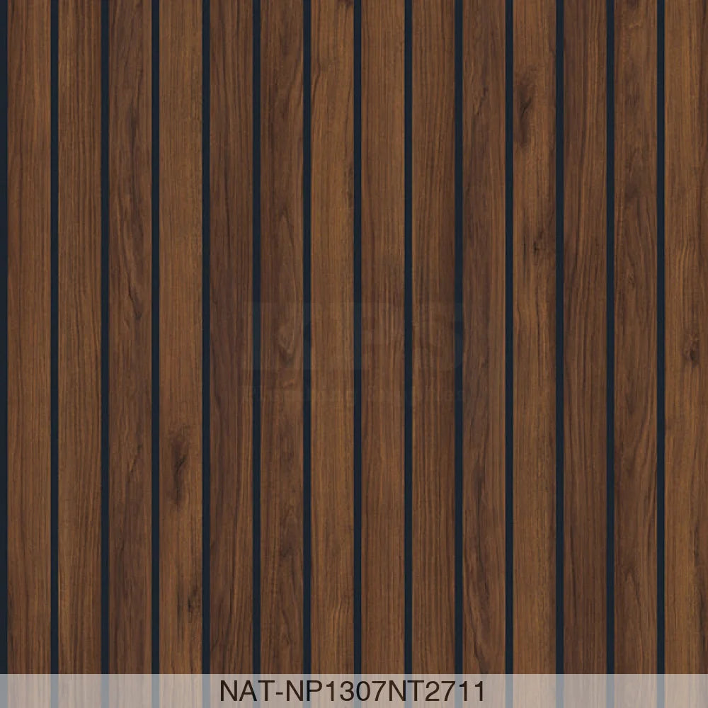 Naturepanel - Brown Warmia Walnut (1307) - Hydro-Lock T&G - 2400 x 598 x 11mm - FSC Mix 70% Wall Panels