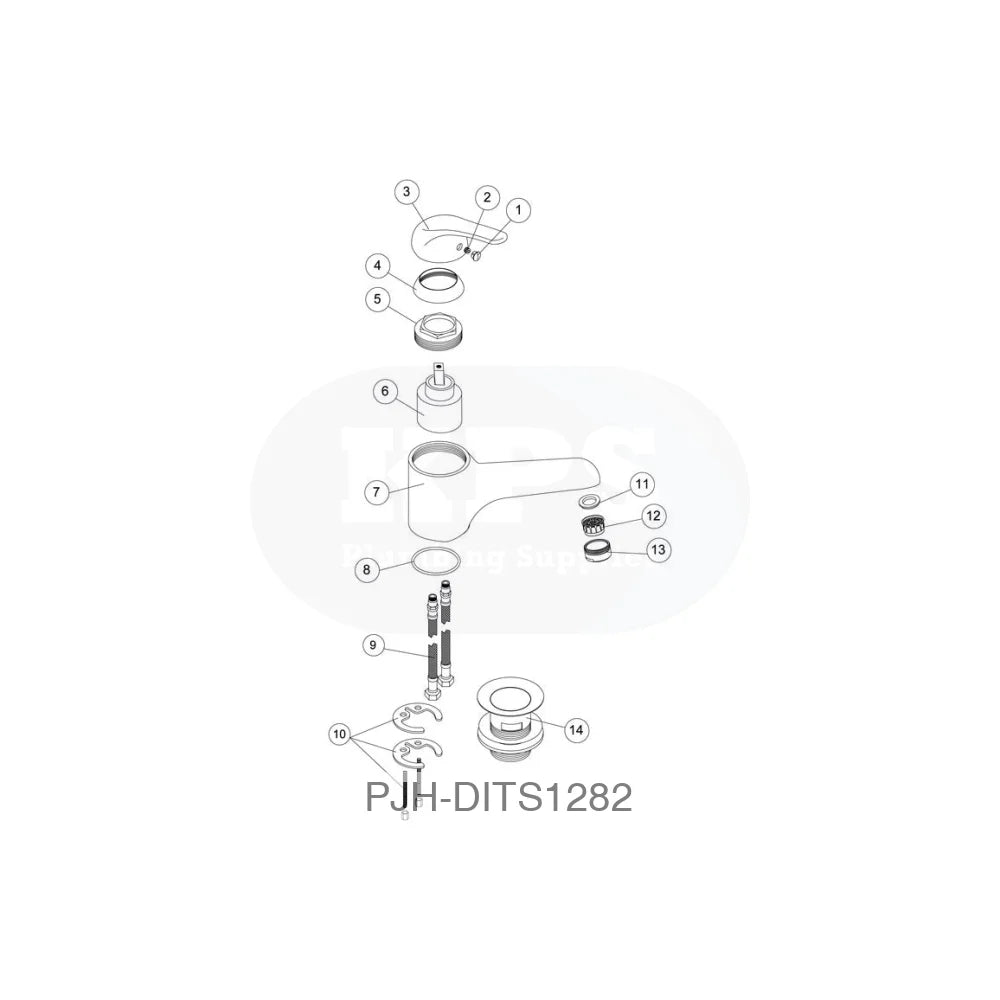 Nerola Basin Mixer-Chrome Bathroom Brands