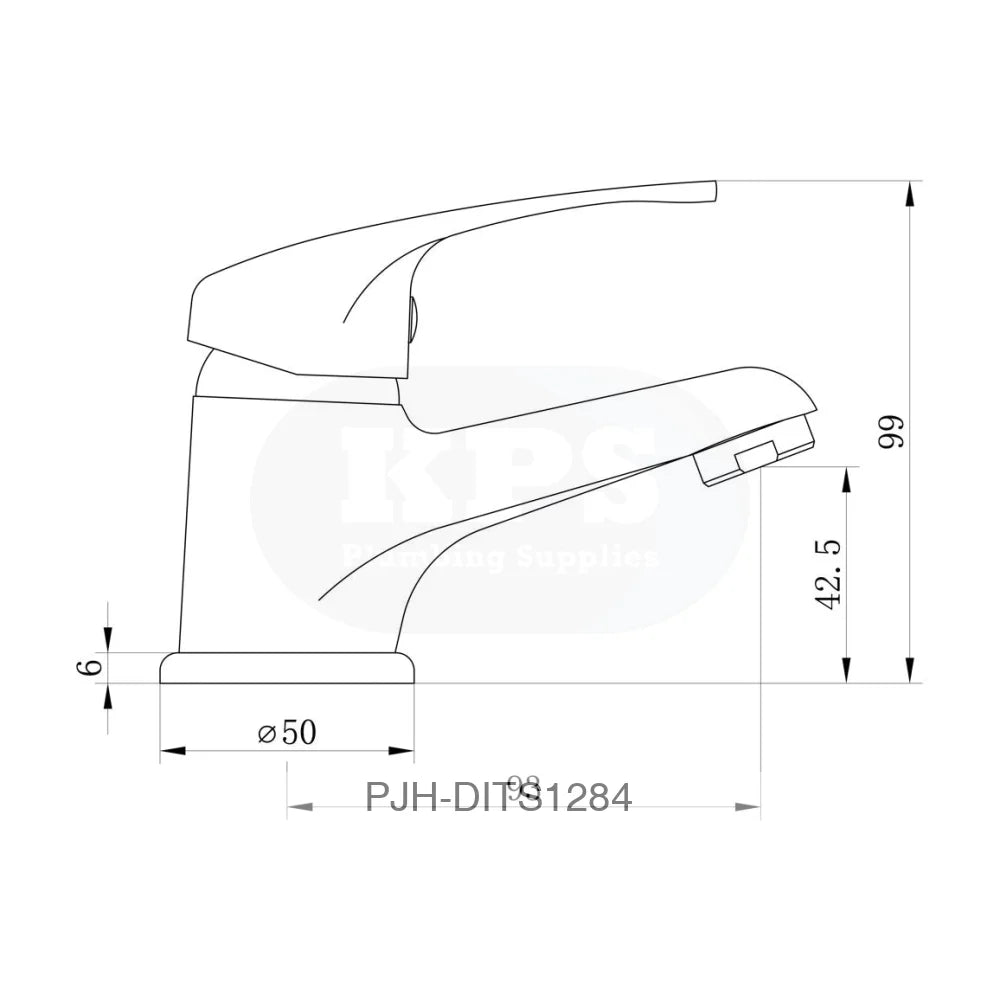 Nerola Clk Basin Mixer-Chrome Bathroom Brands