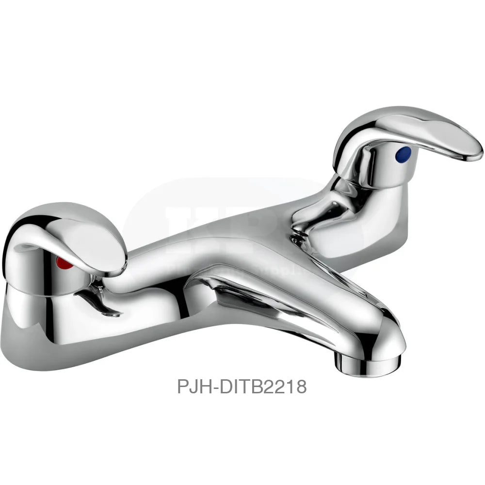 Nerola Low Pressure Bath Filler-Chrome Bathroom Brands