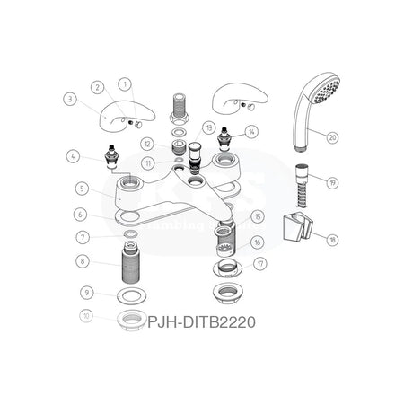Nerola Low Pressure Bsm-Chrome Bathroom Brands