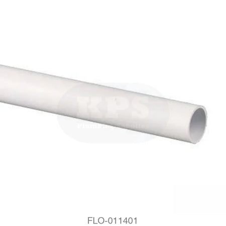 OS01 Overflow Pipe 21.5mm PVCu White Waste Overflow