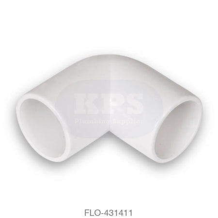 OS11 Overflow 90 Bend 21.5mm White Waste Overflow