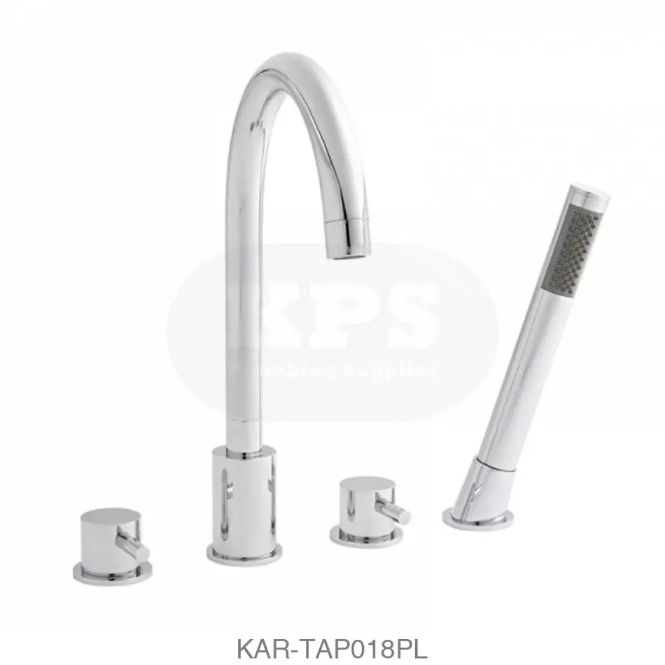 Plan 4 Hole Bath Shower Mixer Bathrooms-Taps-Bath Taps