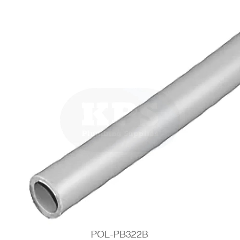 POLYPLUMB Barrier Pipe PB 22mm x 3m Plastic Pipe & Fittings