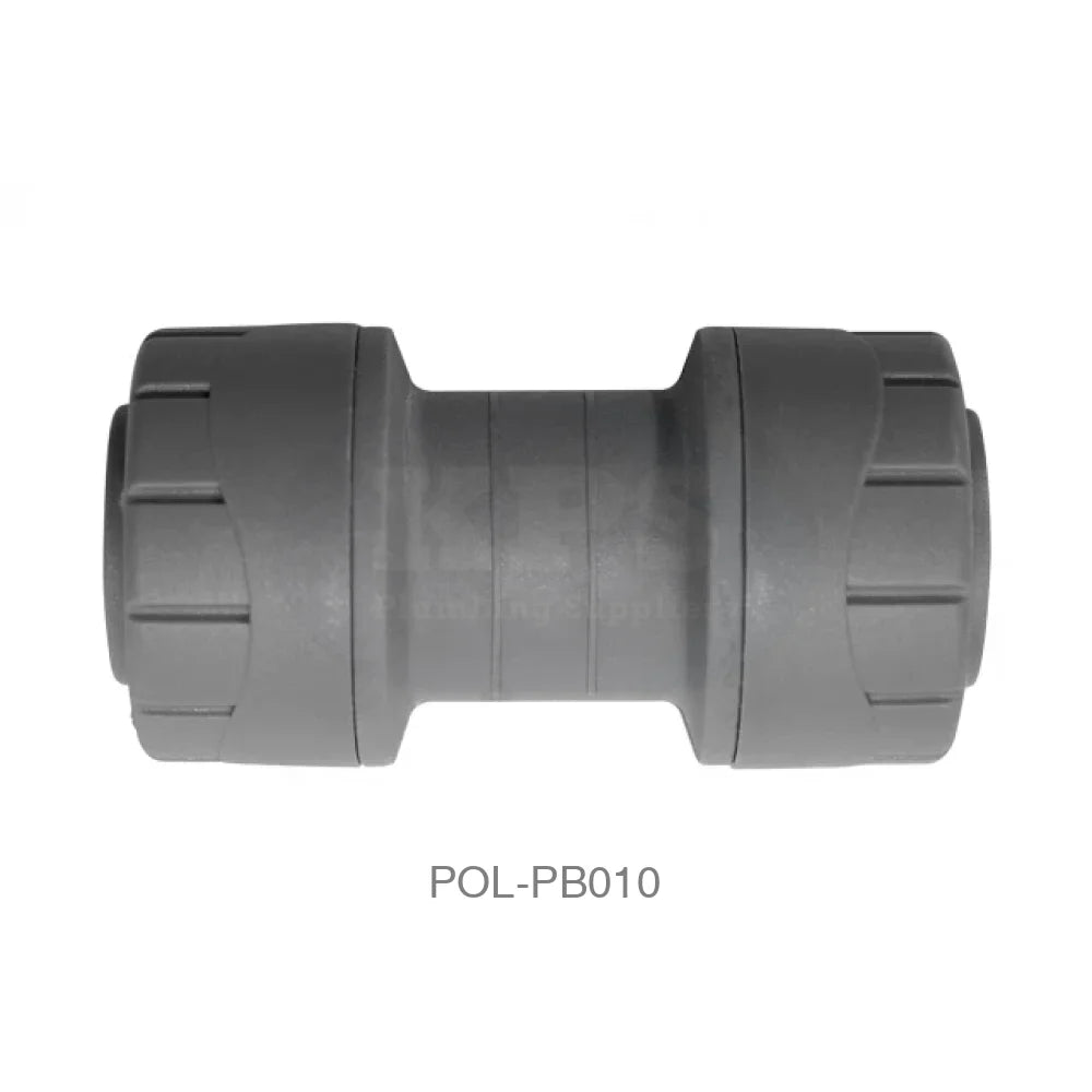 POLYPLUMB Coupler 10mm Plastic Pipe & Fittings
