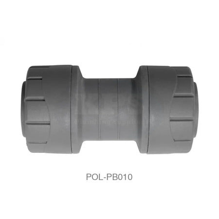 POLYPLUMB Coupler 10mm Plastic Pipe & Fittings
