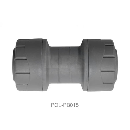 POLYPLUMB Coupler 15mm Plastic Pipe & Fittings