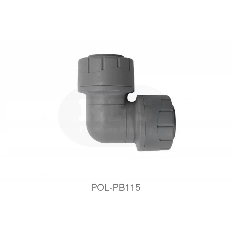 POLYPLUMB Elbow 15mm Plastic Pipe & Fittings