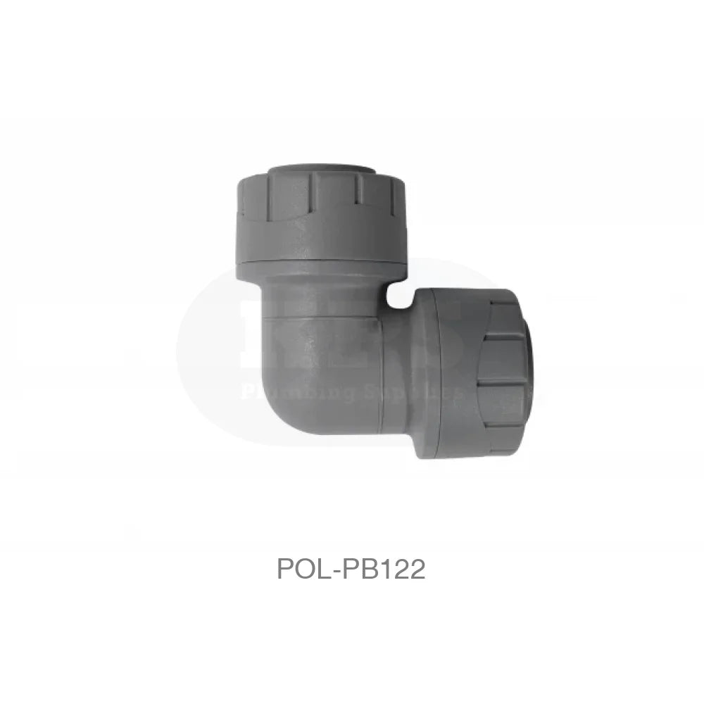 POLYPLUMB Elbow 22mm Plastic Pipe & Fittings