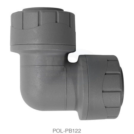 POLYPLUMB Elbow 22mm Plastic Pipe & Fittings