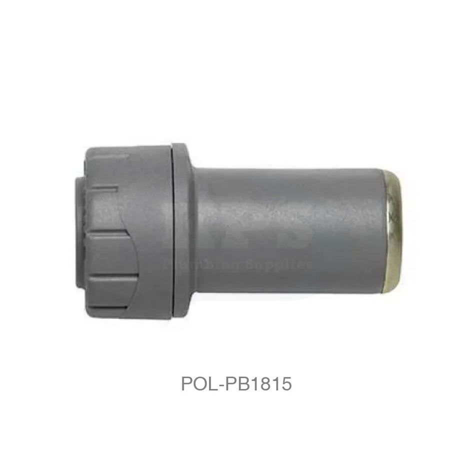 POLYPLUMB Socket Reducer 15mm x 10mm Plastic Pipe & Fittings