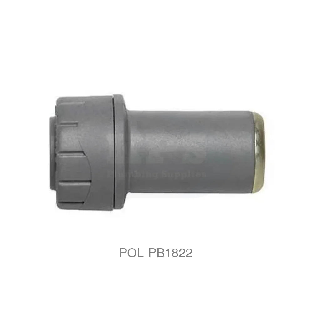 POLYPLUMB Socket Reducer 22mm x 15mm Plastic Pipe & Fittings