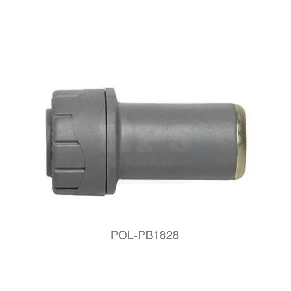 POLYPLUMB Socket Reducer 28mm x 22mm Plastic Pipe & Fittings