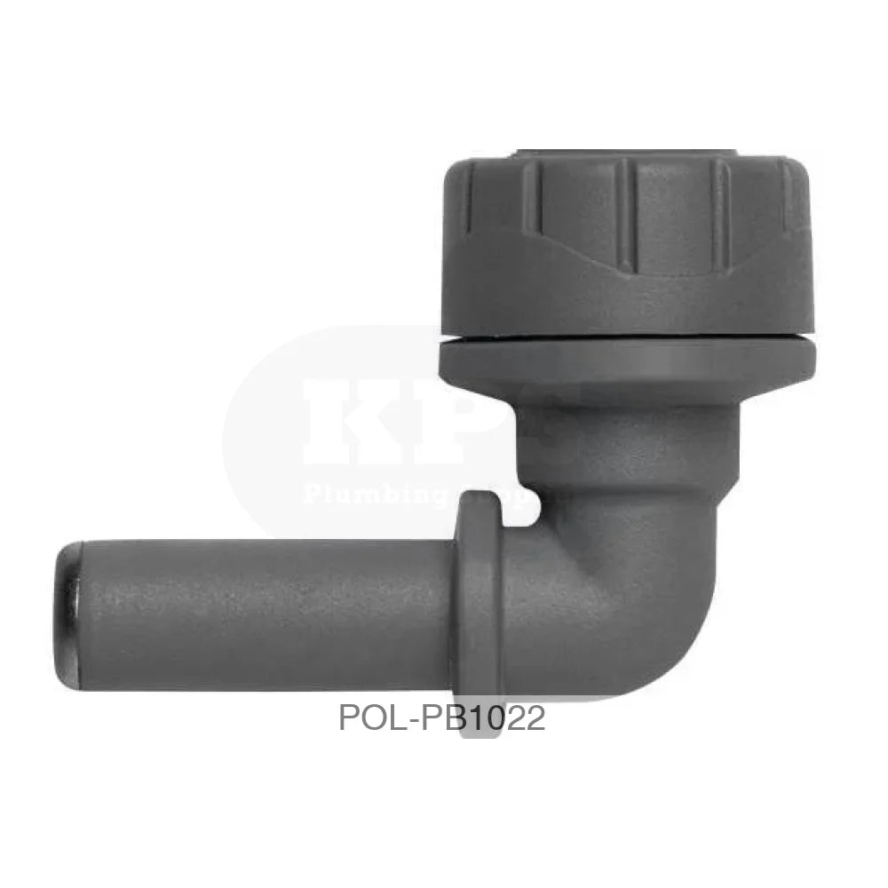 POLYPLUMB Spigot Elbow 22mm Plastic Pipe & Fittings