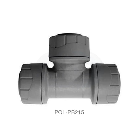 POLYPLUMB Tee 15mm Plastic Pipe & Fittings
