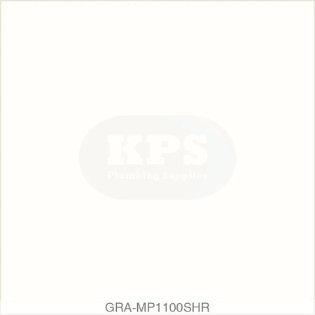 Pure Panel - Alpine White (1100) - Unlipped - 2400x1200x11mm - FSC Mix 70% Shower Boards