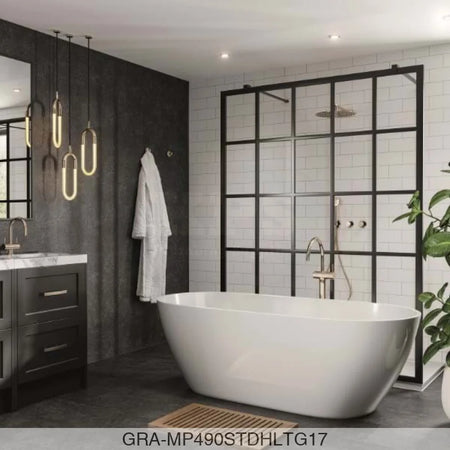 Pure Panel - Black Mineral (0490) - Hydro-Lock T&G - 2400x598x11mm - FSC Mix 70% Wall Panels