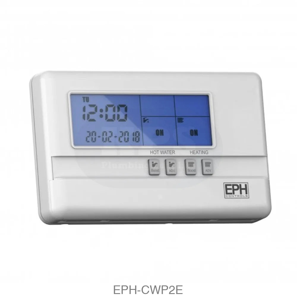 RF Twin Timer With RF Room And Cylinder Thermostat Heating Controls