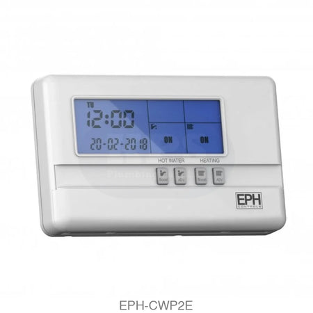 RF Twin Timer With RF Room And Cylinder Thermostat Heating Controls
