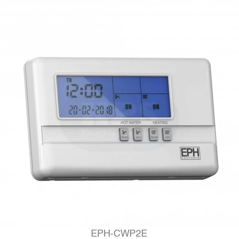 RF Twin Timer With RF Room And Cylinder Thermostat Heating Controls