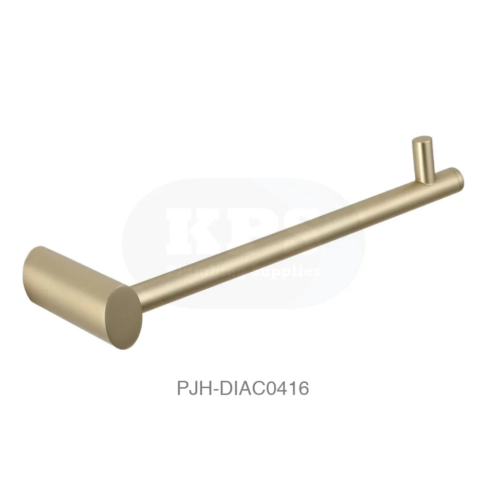 Ronde Toilet Roll Holder B/Brass Bathroom Brands