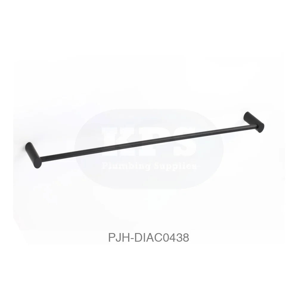 Ronde Towel Rail 68 Black Bathroom Brands