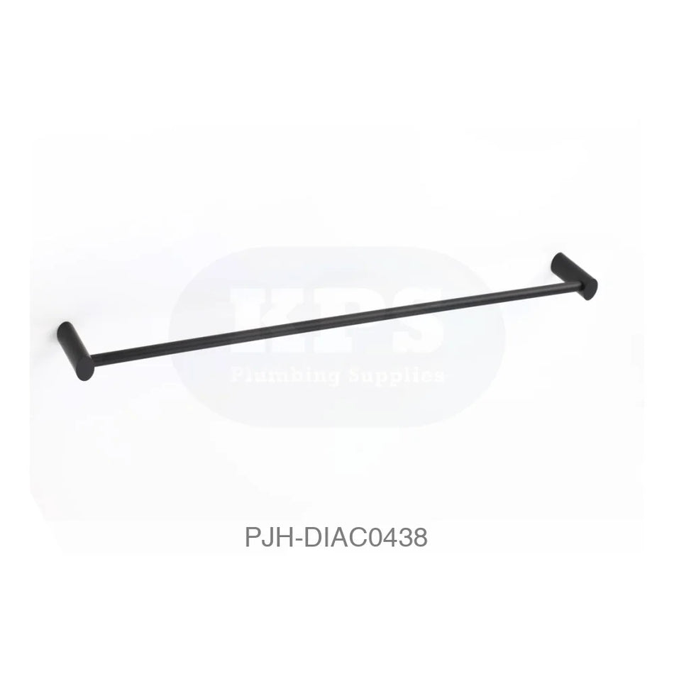 Ronde Towel Rail 68 Black Bathroom Brands