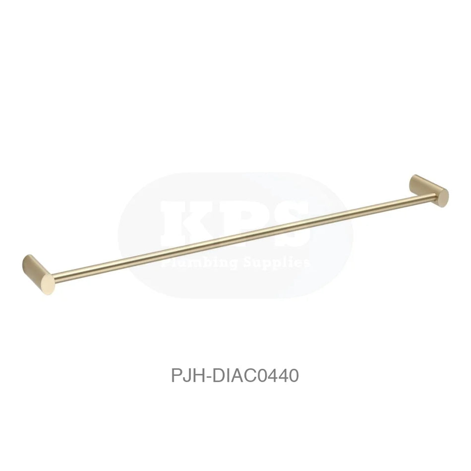 Ronde Towel Rail 68 Brushed Brass Bathroom Brands