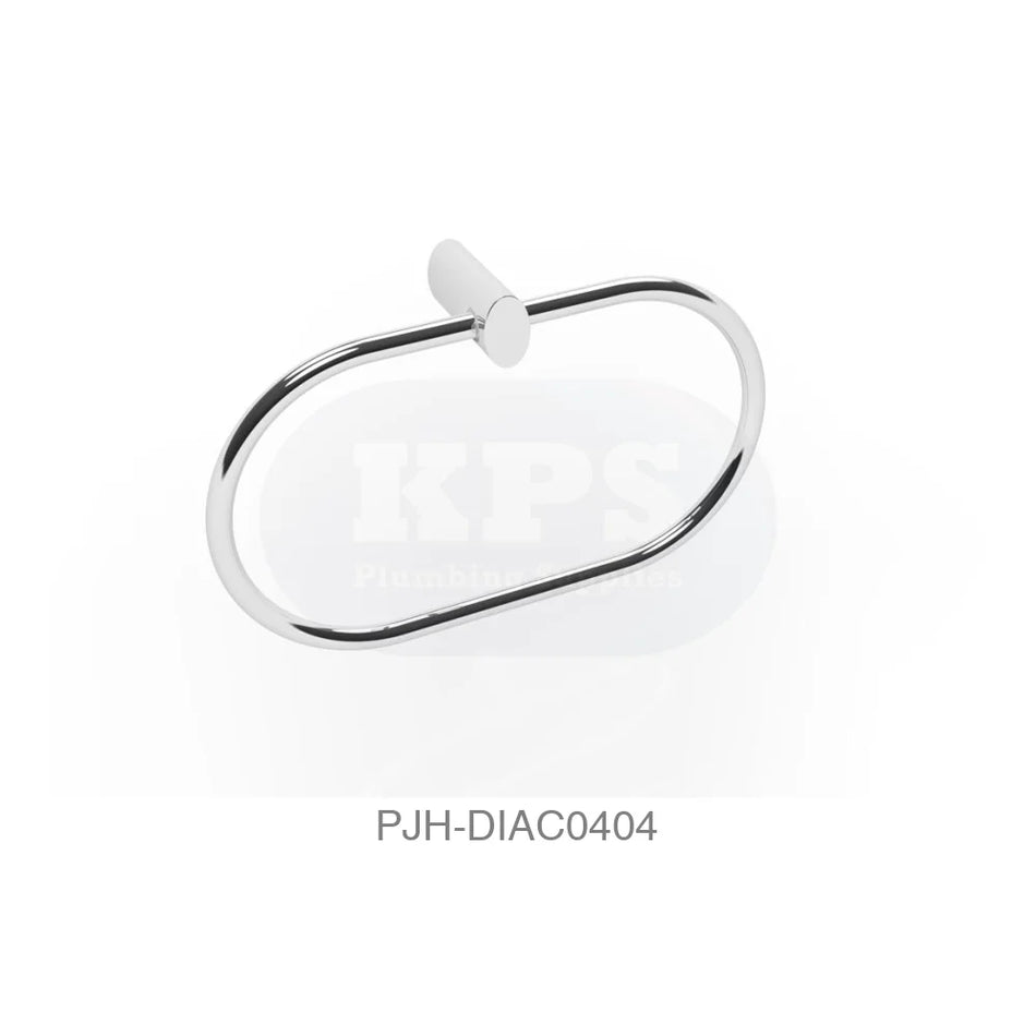 Ronde Towel Ring Chrome Bathroom Brands