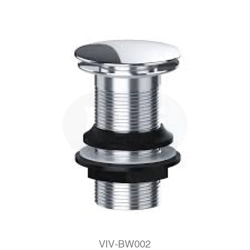 Round Clicker Unslotted Basin Waste Plumbing Spares