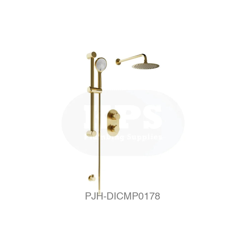Round Concealed Valve Head & Arm Brass Bathroom Brands