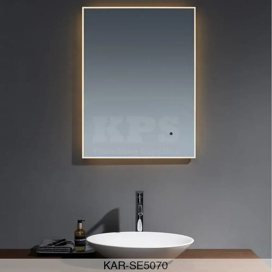 Seattle 500x700mm Mirror Bathrooms-Furniture-Mirrors & Cabinets