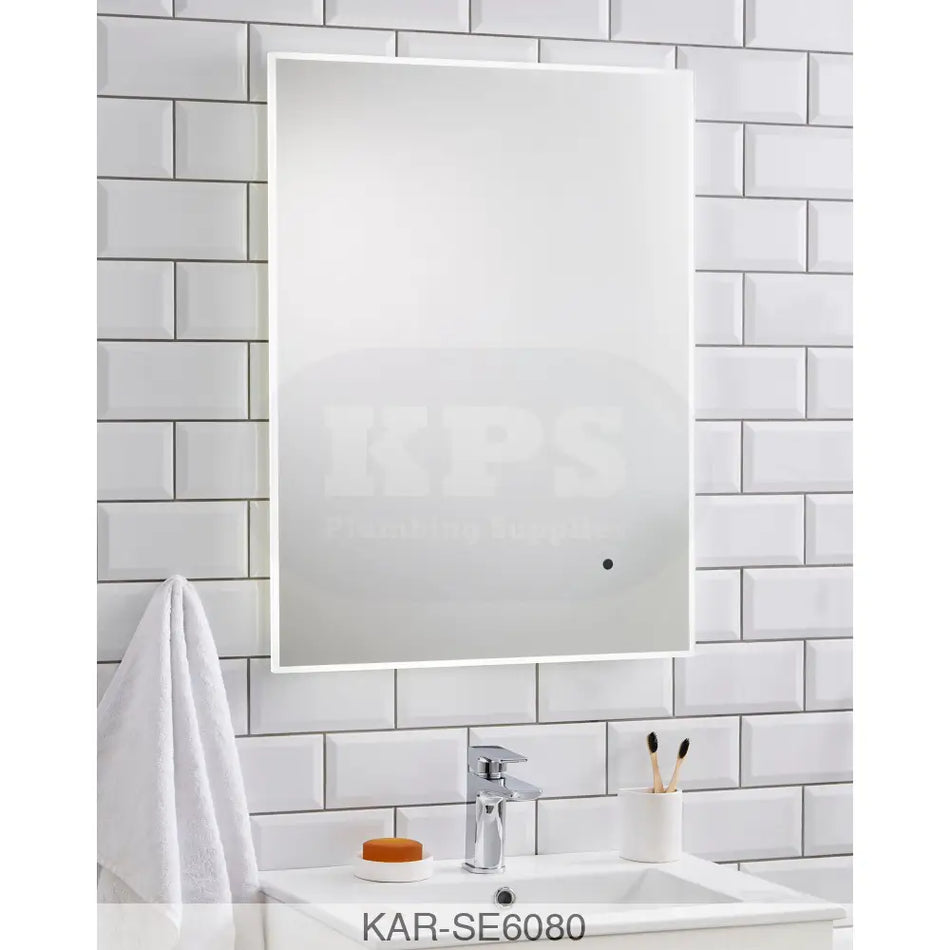 Seattle 600x800mm Mirror Bathrooms-Furniture-Mirrors & Cabinets
