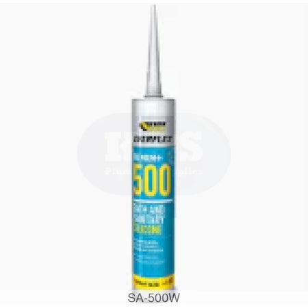 SILICONE 500 WHITE Sealants & Mastics