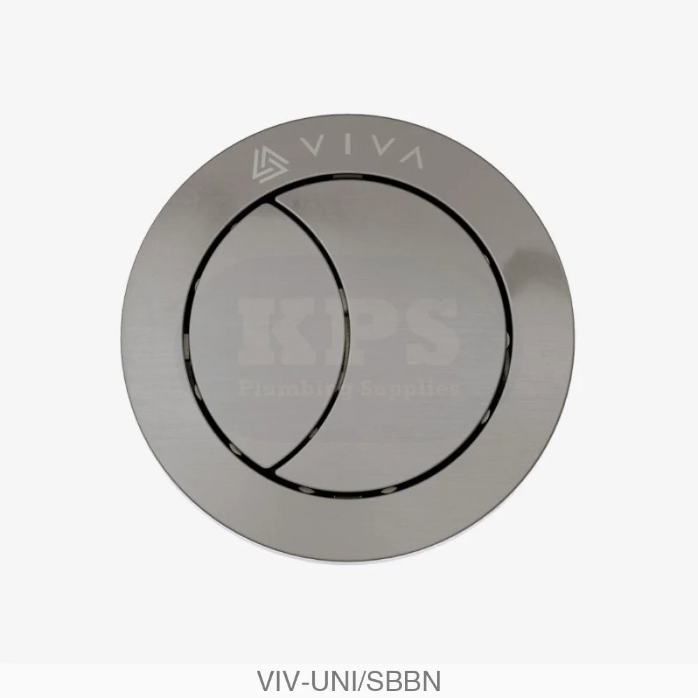 Skylo Brushed Nickel Dual Flush Button Plumbing Spares