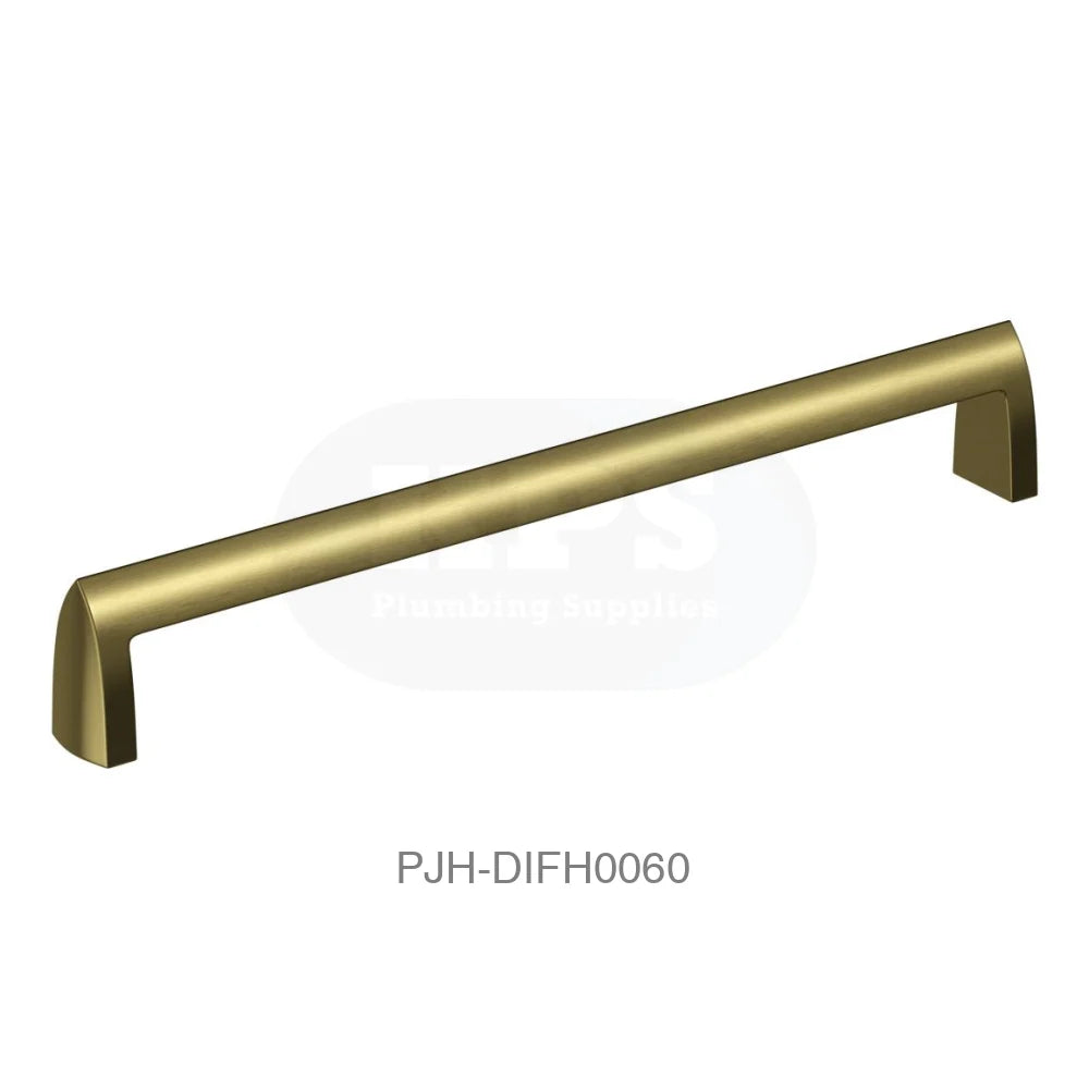 Sleek Handle 175mm Brushed Brass(160 Ch) Bathroom Brands