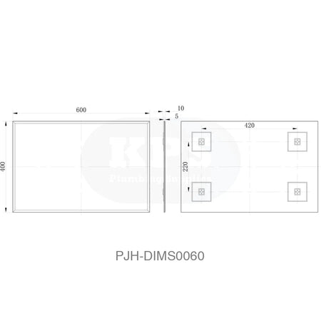 Soleil 400 X 600 Rectangle Mirror Bathroom Brands